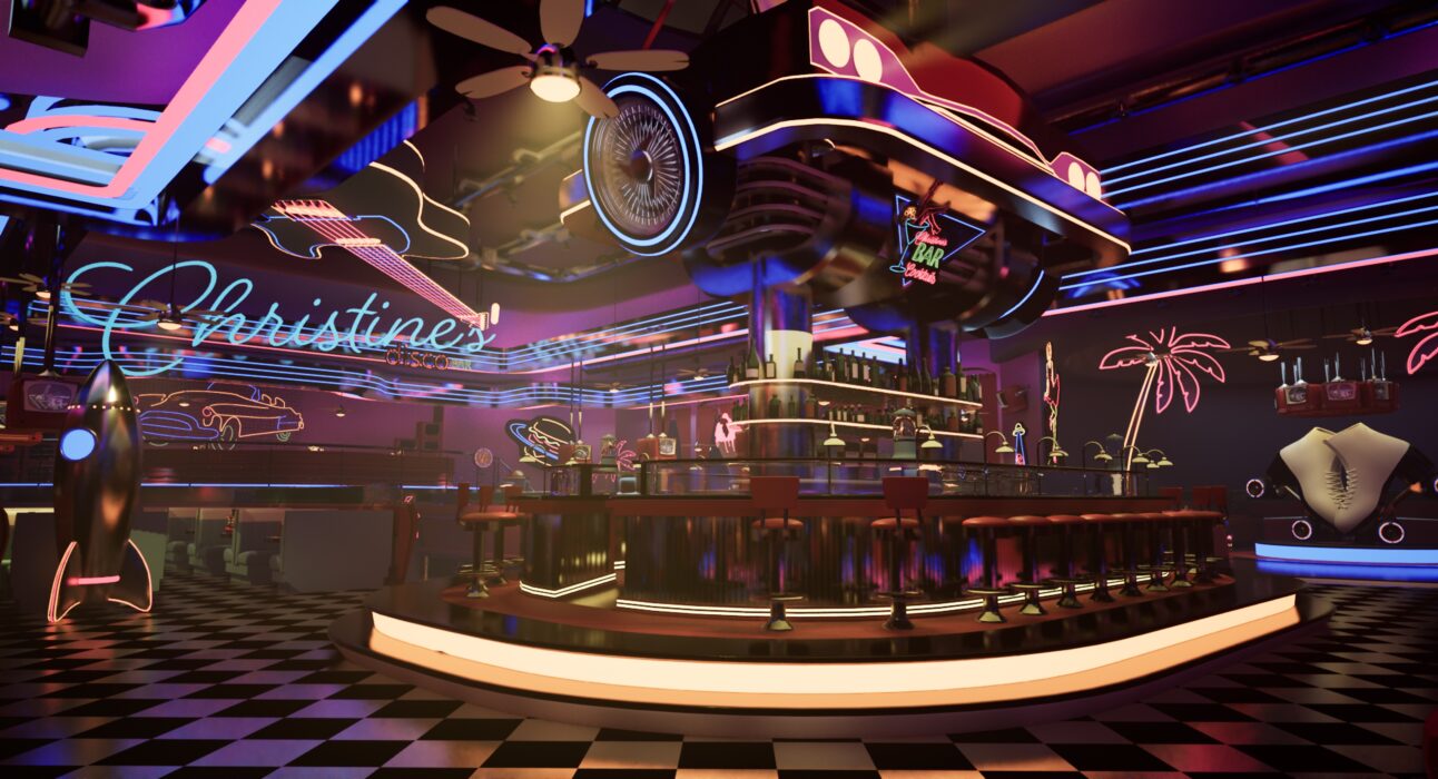 Christine – Whiteboxed Rockabilly Disco Bar